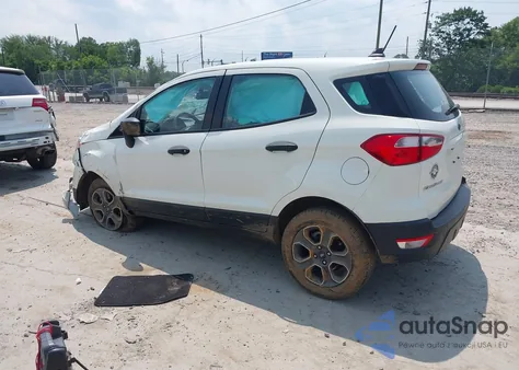 2020 Ford Ecosport S z USA, uszkodzony, nr VIN MAJ3S2FEXLC393682